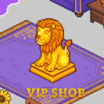 ⭐New in the VIP Shop: Gold Lion Statue⭐