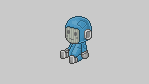 ⭐New in the VIP Shop: Blue Robot Plushie⭐