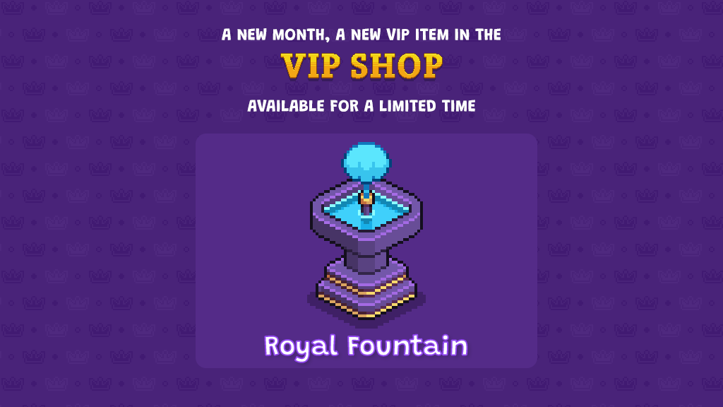 ⭐️ The September VIP Exclusive – Royal Fountain ⭐️